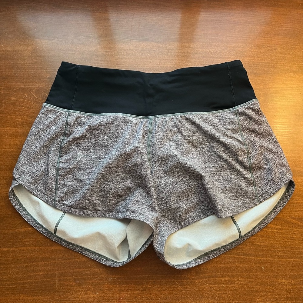 gray lululemon speed ups!